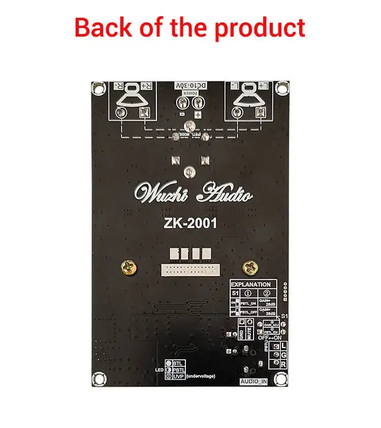 2*100W TPA3221 Stereo Digital Class D Amplifier Board High Power PBTL Mono 200W Audio AMP