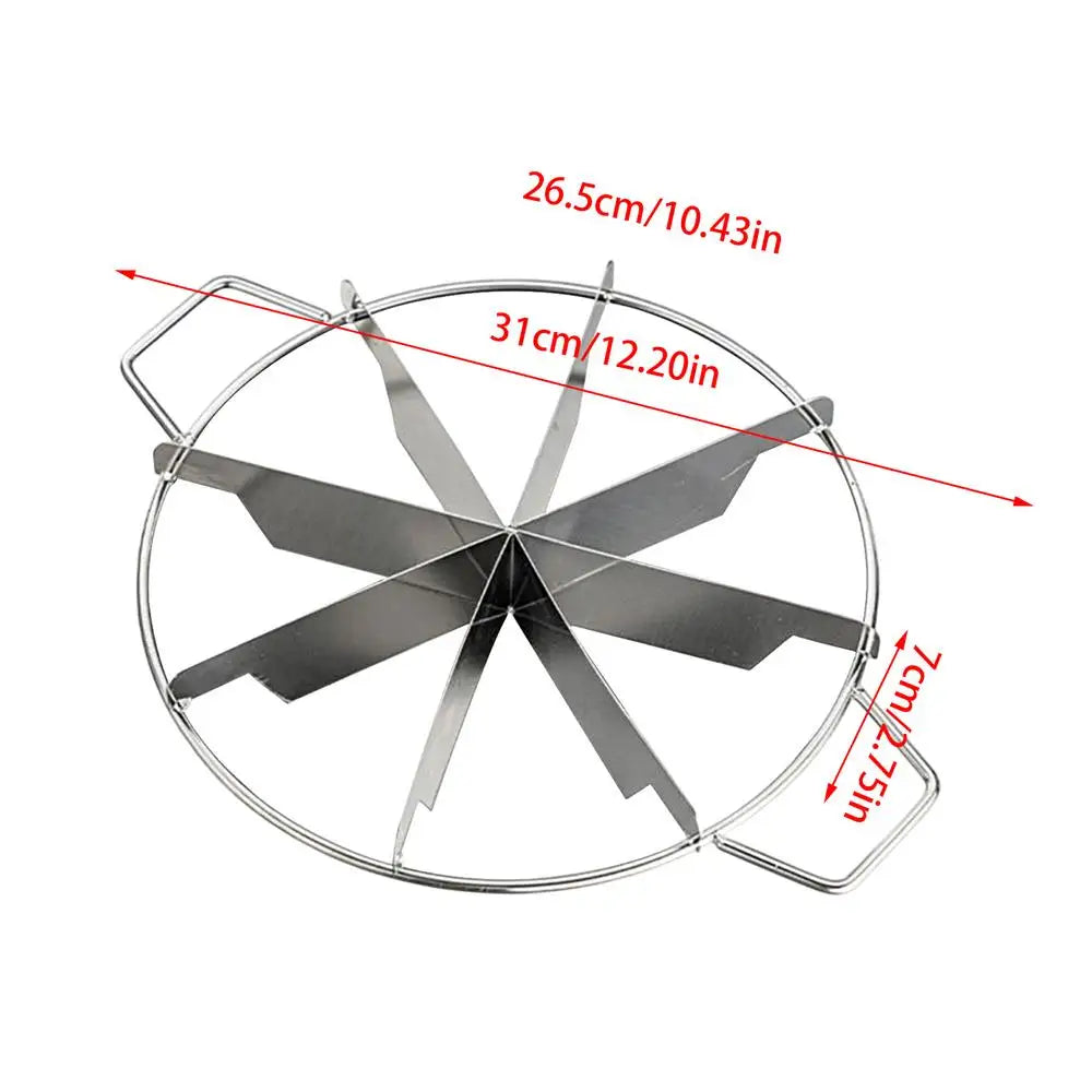 Cheese Cake Cutter Cake Cutting Tool Stainless Steel Pie Cutter Non-Stick Kitchen Gadgets Pastry Cheese Pizza Cutting Press Tool