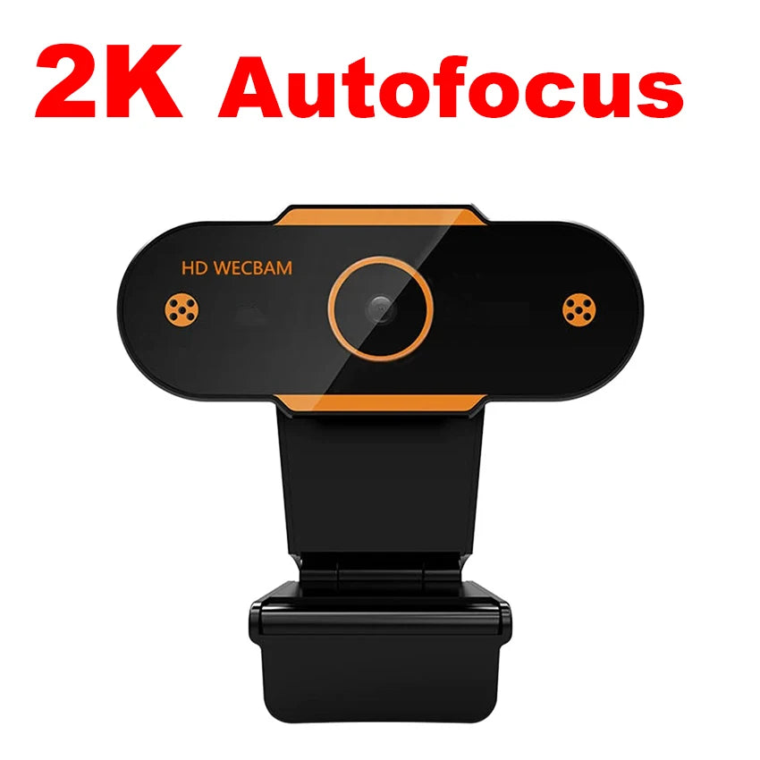1080P HD Webcam Camera Auto Focus Webcam CMOS USB Computer PC Camera with Mic for Video Calling Network Teaching Office Meeting