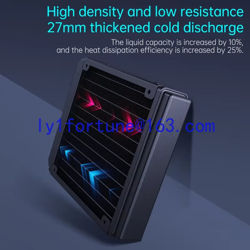 Integrated water-cooled radiator suitable for LGA1700/1200/1151/1150/1155/2011/AM5/AM4 high-performance radiators for computers