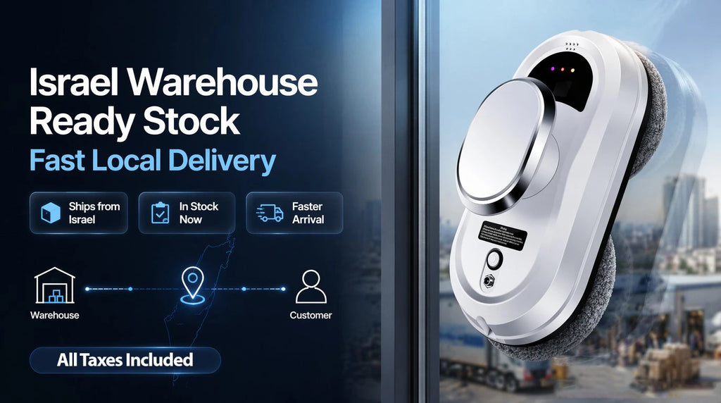 Electric Window Cleaning Robot 5600Pa Automatic & Remot Control Limpiacristales Vacuum Glass Washing Robot for Home Appliances