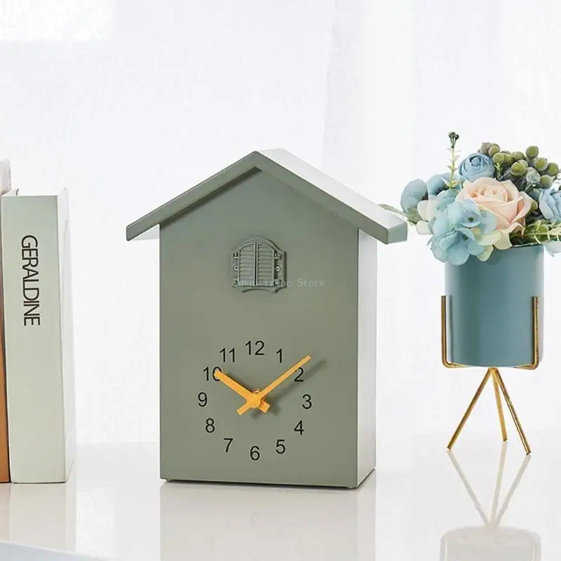 2025 New Modern Plastic Bird Cuckoo Design Wall Hanging Clock Wall Art Home Decoraton Modern Brief Decoration