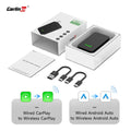CarlinKit 5.0 CarPlay Android Auto Wireless Adapter Dongle for Maserati Ghibli Levante Quattroporte GT Convertible 2017-2023
