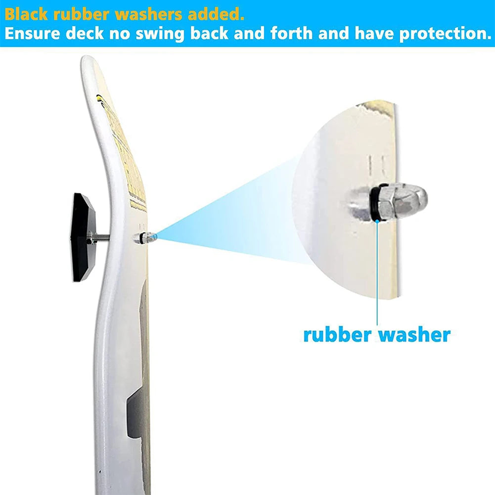 Skateboard Storage Holder Skateboard Holder Bracket Wall Mounting Deck Rack Acrylic Skateboard Rack for Display and Storage