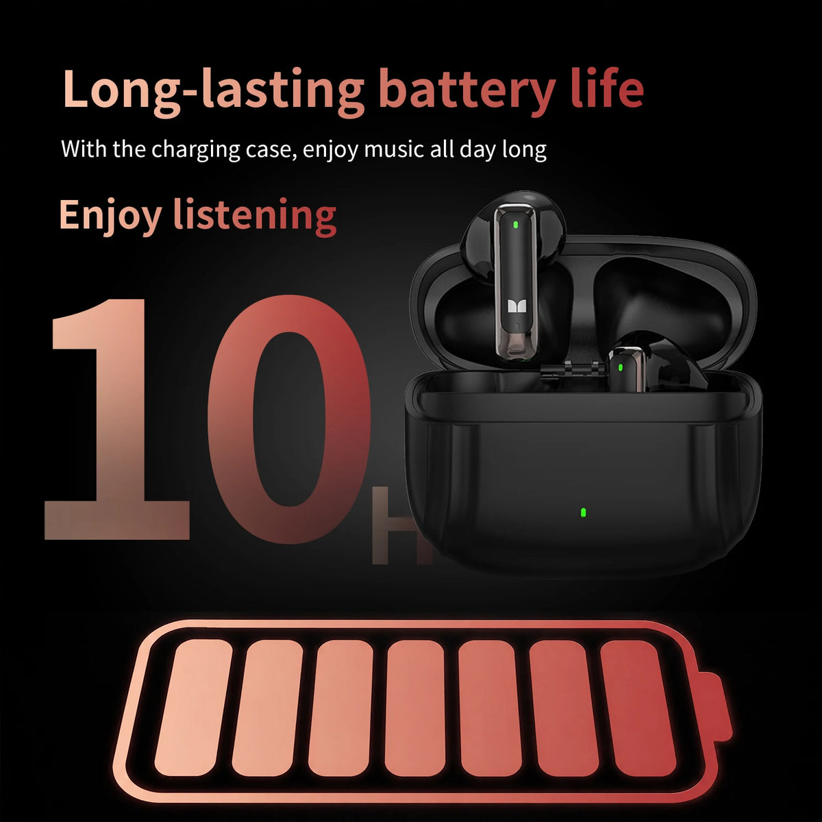 Monster Pure Aura HT10 TWS Wireless Bluetooth 6.0 Earphones Intelligent APP Custom EQ HD Noise Reduction Call Sports