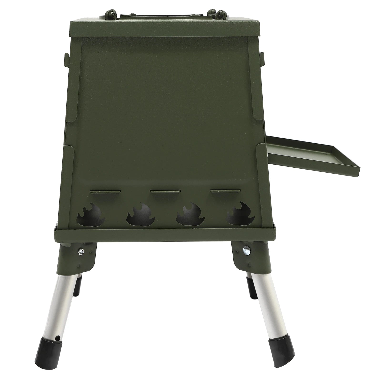 Tent Stove | Black/Green | Portable Wood Stove for Camping Outdoor | Tent Heater Camping Stove Wood Tent Stove Outdoor