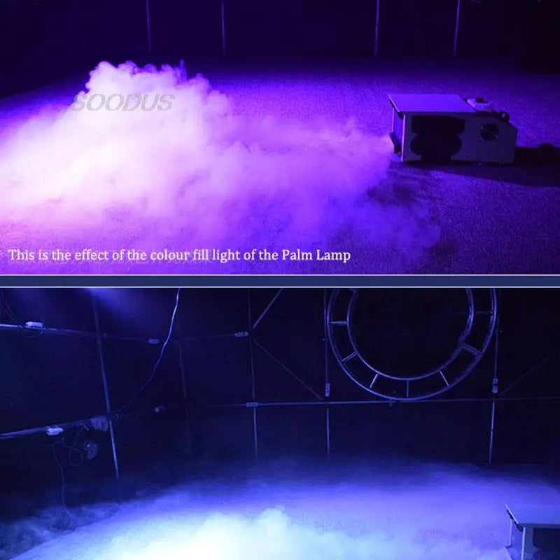 1500W Ground Fog Machine Smoke Stage Effect Equipment for Show Wedding Banquet Concert DJ Performance