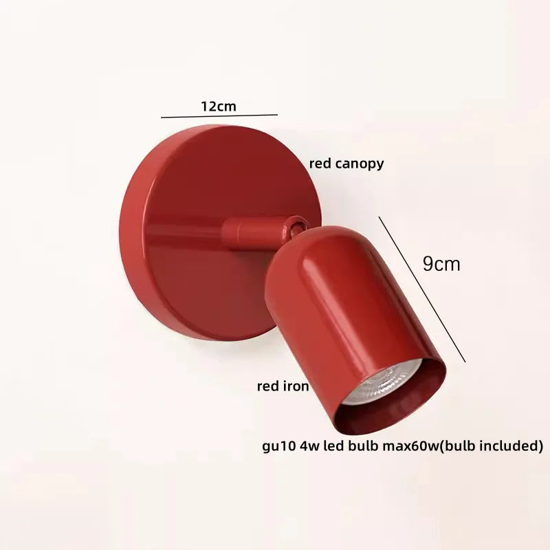 IWHD Nordic Modern LED Wall Lamp Sconce Pull Chain Switch Bedroom Living Room Corridor Cream Style Stair Light Fixture Luminaria