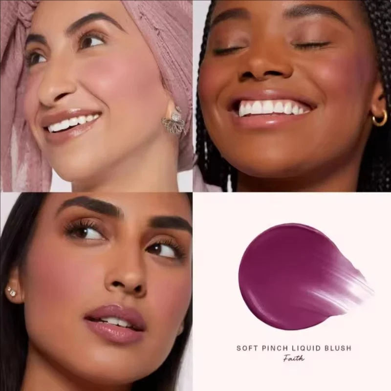 Rare Beauty Soft Pinch Liquid Blush Silky Smoothly Long Lasting Plump Makeup Hope Love Virtue Happy Cream Blush Face Cosmetics
