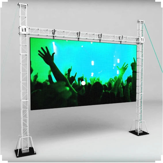 Aluminum Stage Truss Lighting Emitting Diode Screen Background Stage Truss Dj Booth Stage Truss Concert and Event Lighting