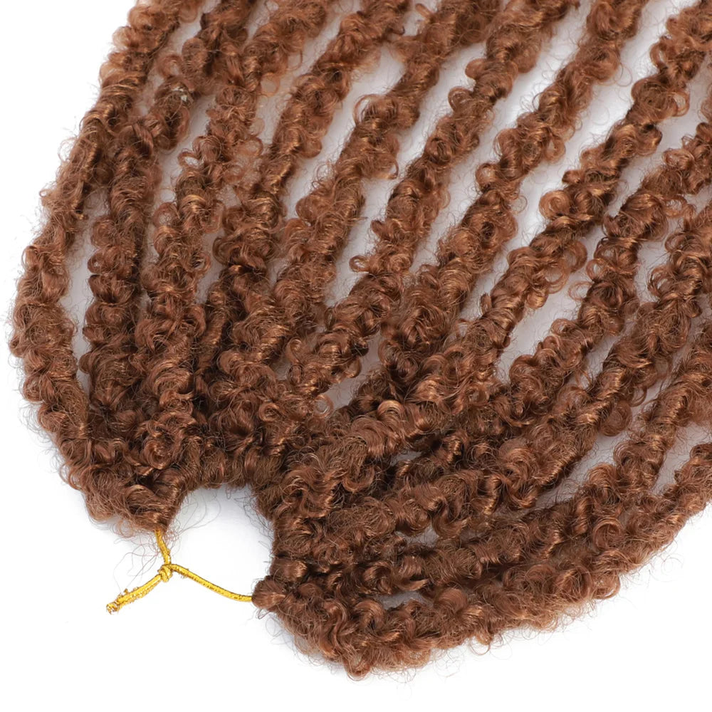 12 14 18 24 36 Inches Distressed Butterfly Locs Crochet Hair Faux Locs Crochet Braids Messy Soft Locs Braiding Hair Extensions
