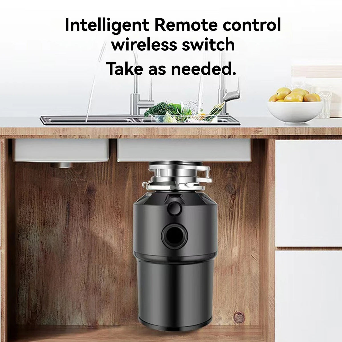 Kitchen Waste Disposer, Household Food Grinder, High-power Kitchen Waste Disposer