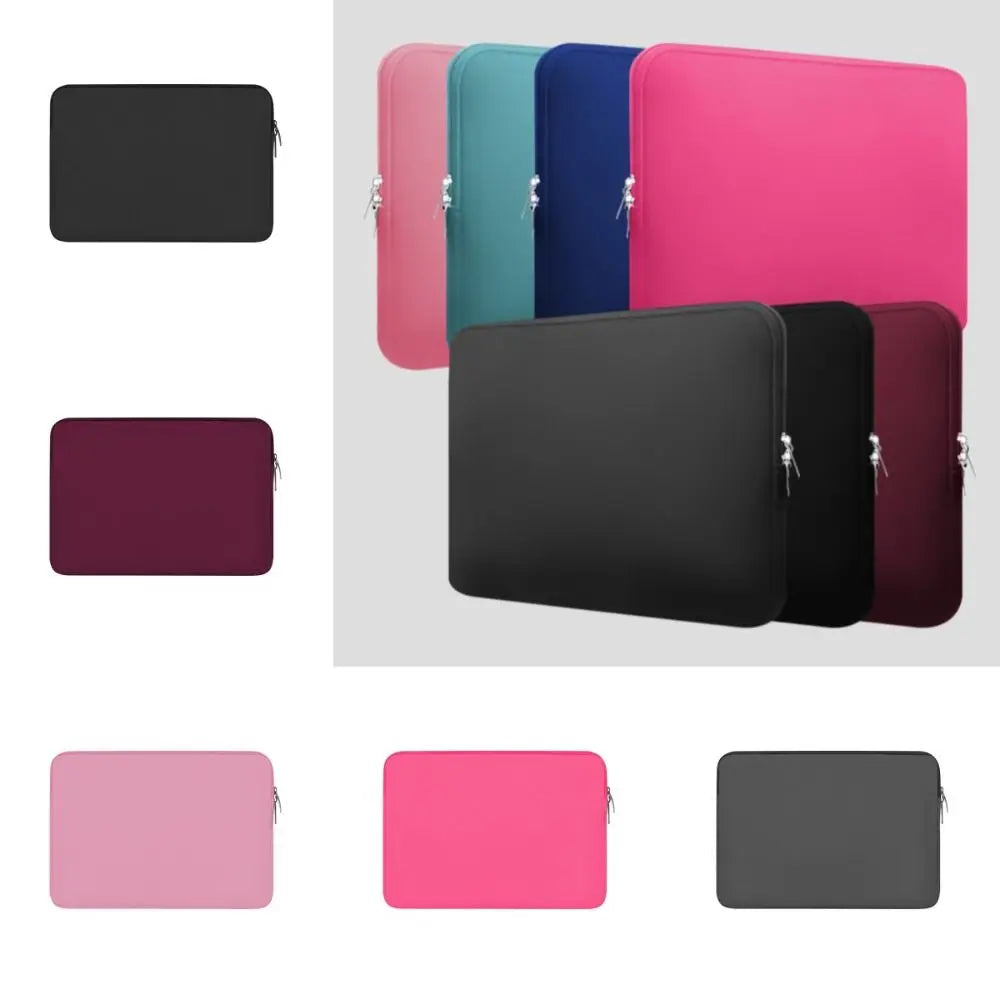 Protective Laptop Briefcase Waterproof Ventilate Tablet Laptop Case Aseismatic Colorful Laptop Carrying Case Tablet Supplies