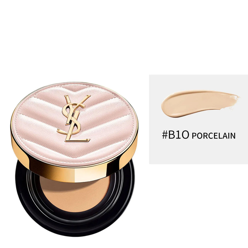 YSL Le Cushion Encre De Peau Luminous Matte Cushion Foundation 10 20 Long Lasting Flawless Coverage Oil Control Hydrating SPF50