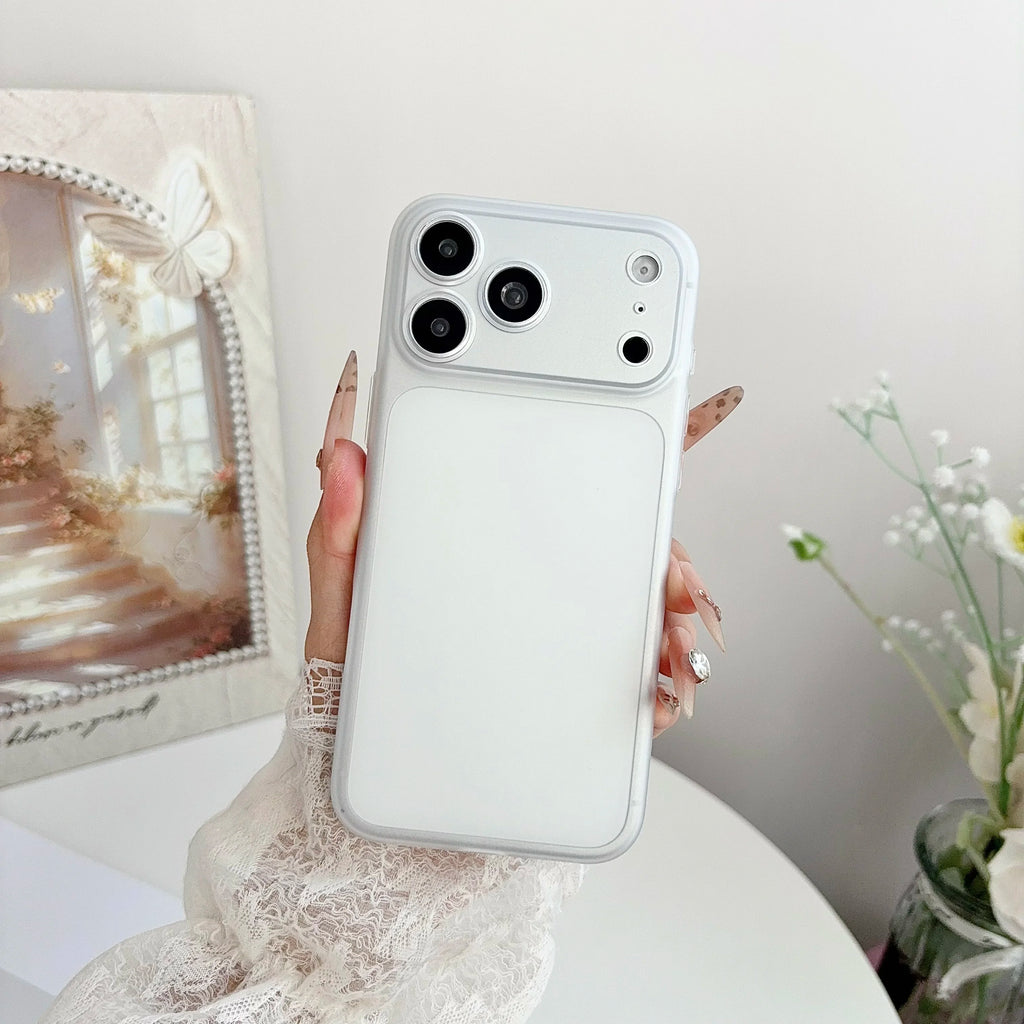 Luxury Slim Translucent Case For iPhone 17 Air 16 15 14 13 12 Pro Max Plus Camera Protect Shockproof Matte Clear TPU Soft Cover