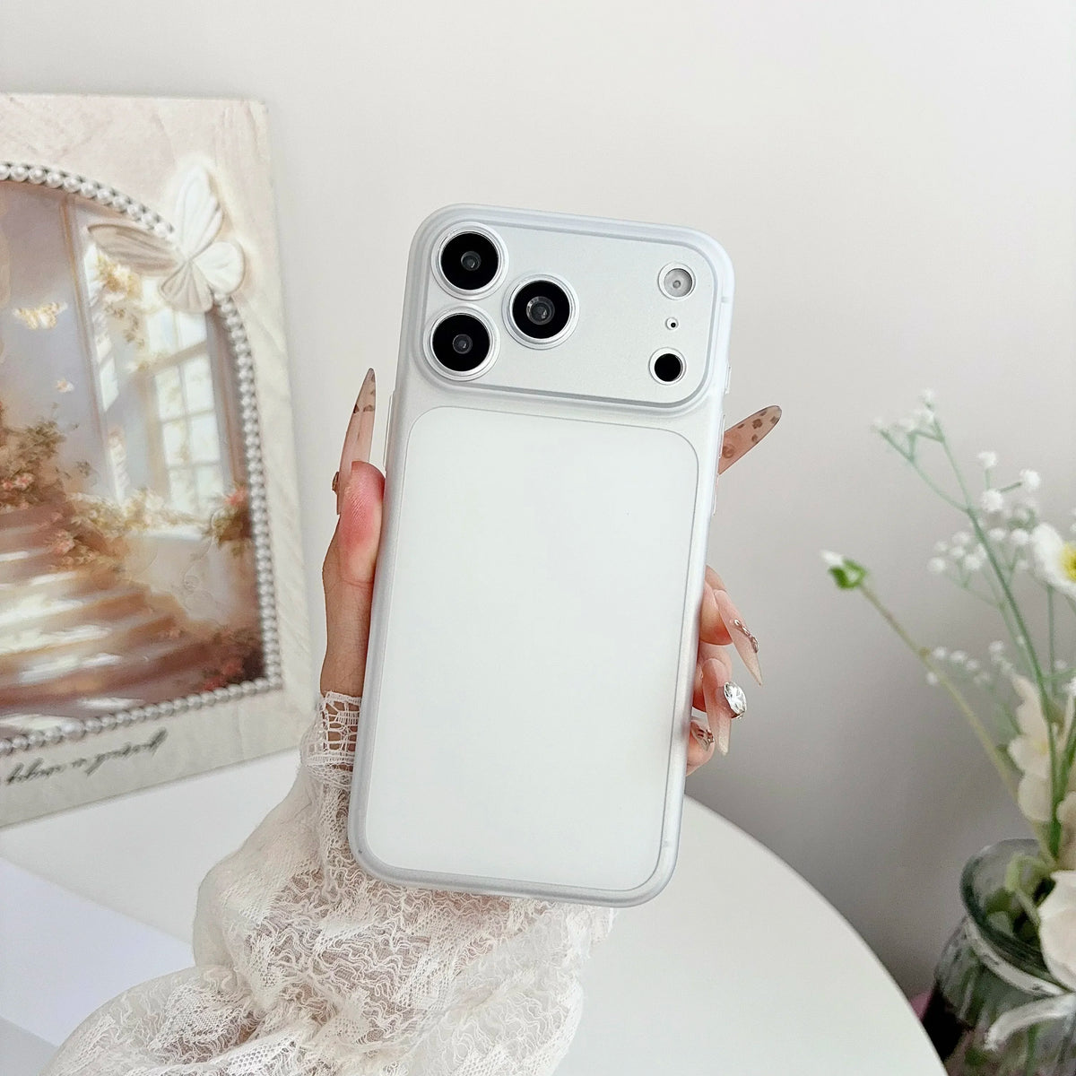 Luxury Slim Translucent Case For iPhone 17 Air 16 15 14 13 12 Pro Max Plus Camera Protect Shockproof Matte Clear TPU Soft Cover