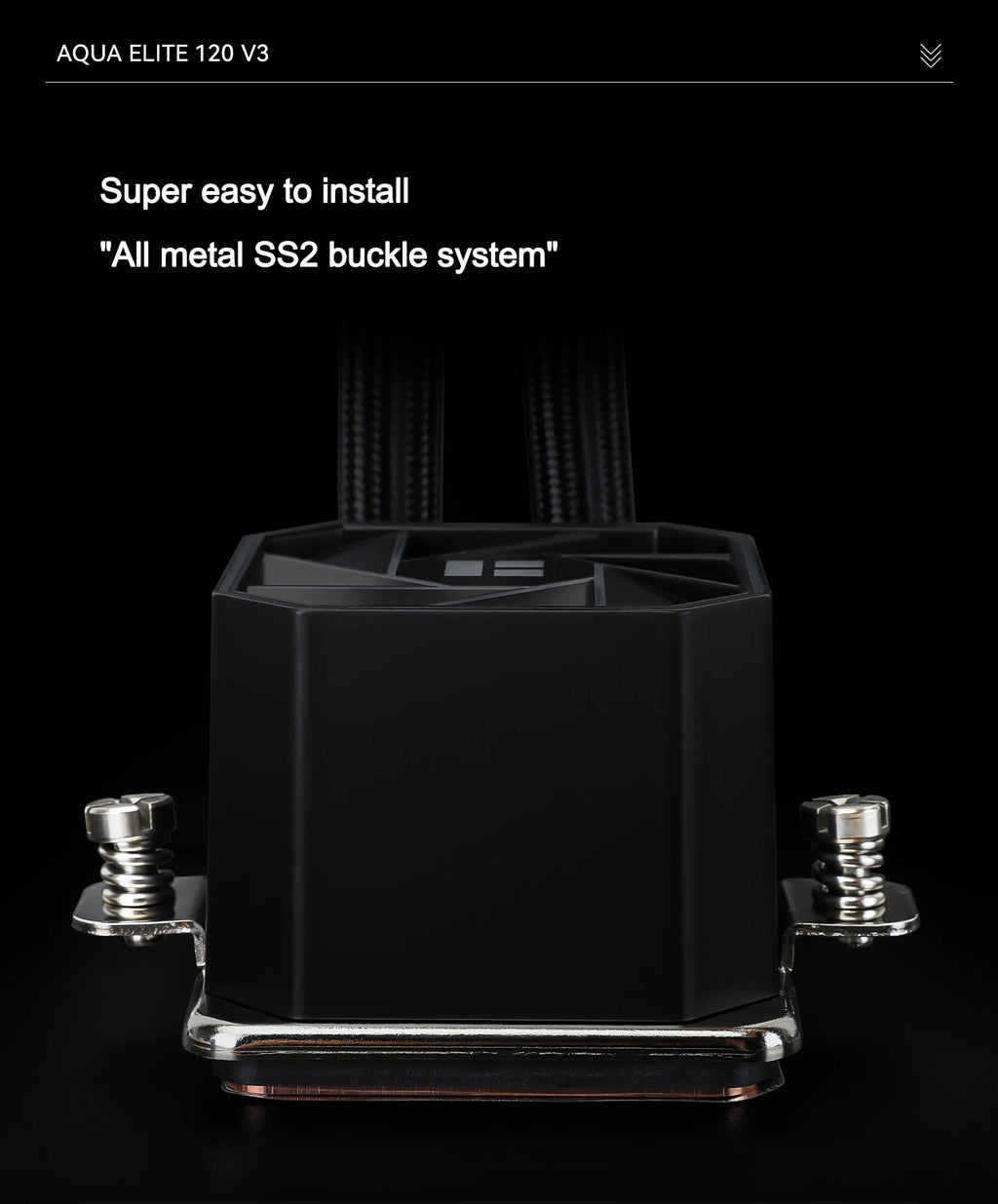 Thermalright AQUA ELITE 120 V3 ARGB CPU All In One Water-cooled 120mm Integrated AIO CPU Liquid Cooling Radiator Intel 1700 AM5