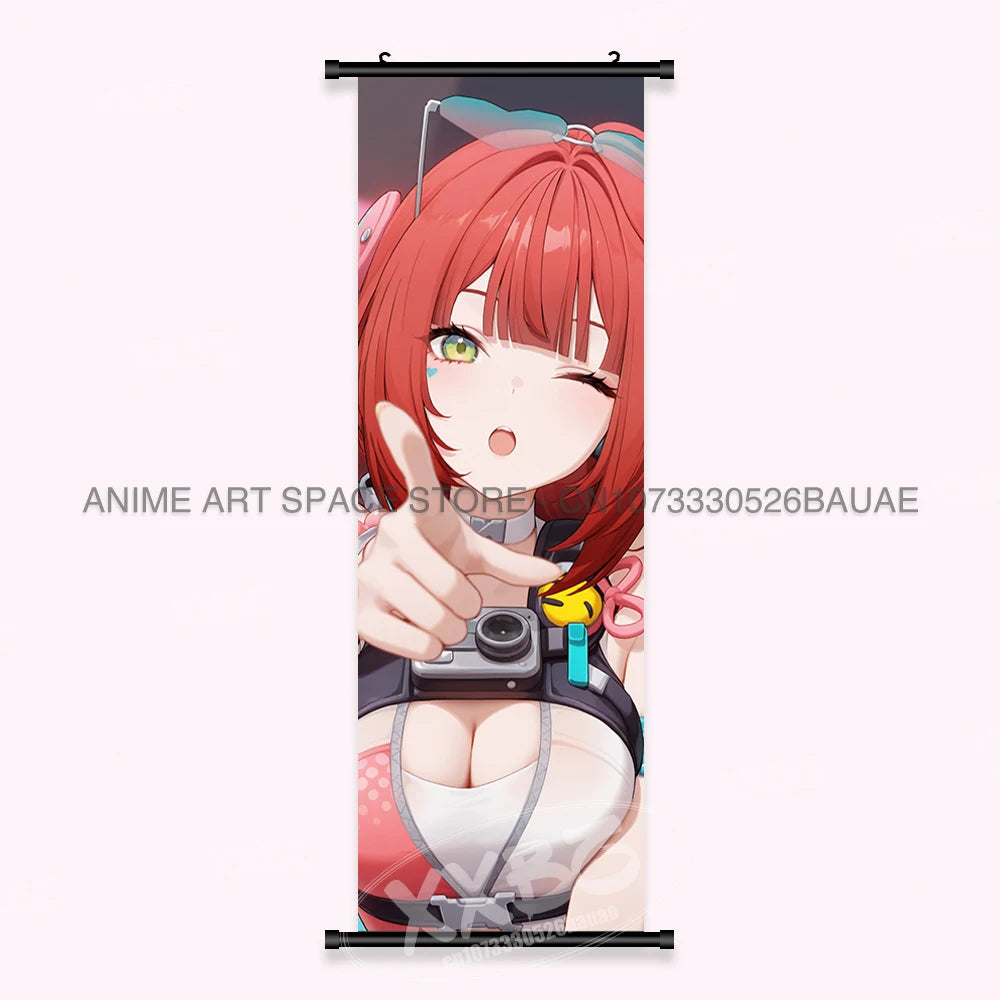 Game Home Decoration Scrolls Pictures Anime Wall Art Canvas Hanging Painting Bedside Background Posters For Zenless Zone Zero