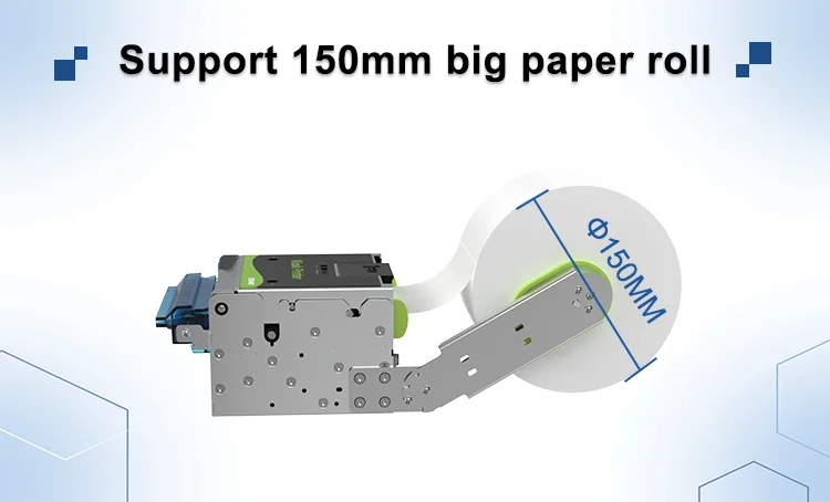 Cashino KP-802 80mm /USB/RS232 LAN Kiosk Thermal Ticket Printer With Auto Cutter for Parking Entrance Kiosk
