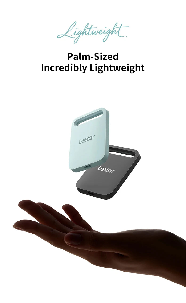 Lexar Portable SSD USB 3.2 Type-C Solid State Drive SL260 PSSD 512GB 1TB External Hard Drive for iPhone 17 Smartphone Tablet PC