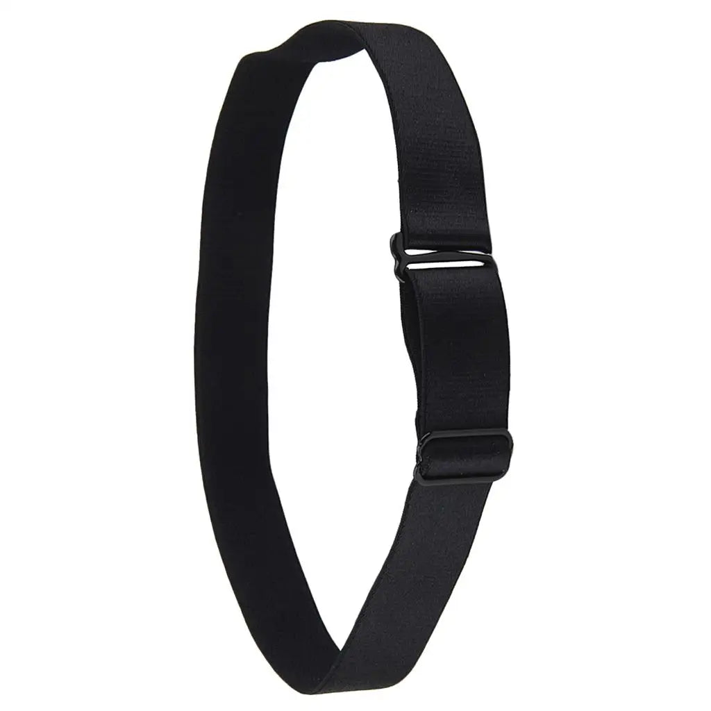 Womens Elastic Leg Band Black Nylon Adjustable Garter Thigh Strap Lingerie Set for Ladies