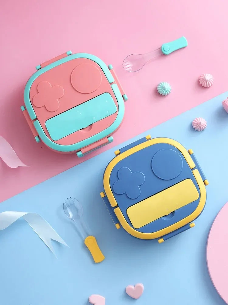 Bento Box Outing Tableware 304 Portable Stainless Steel Lunch Box Baby Child Student Outdoor Camping Picnic Food Container