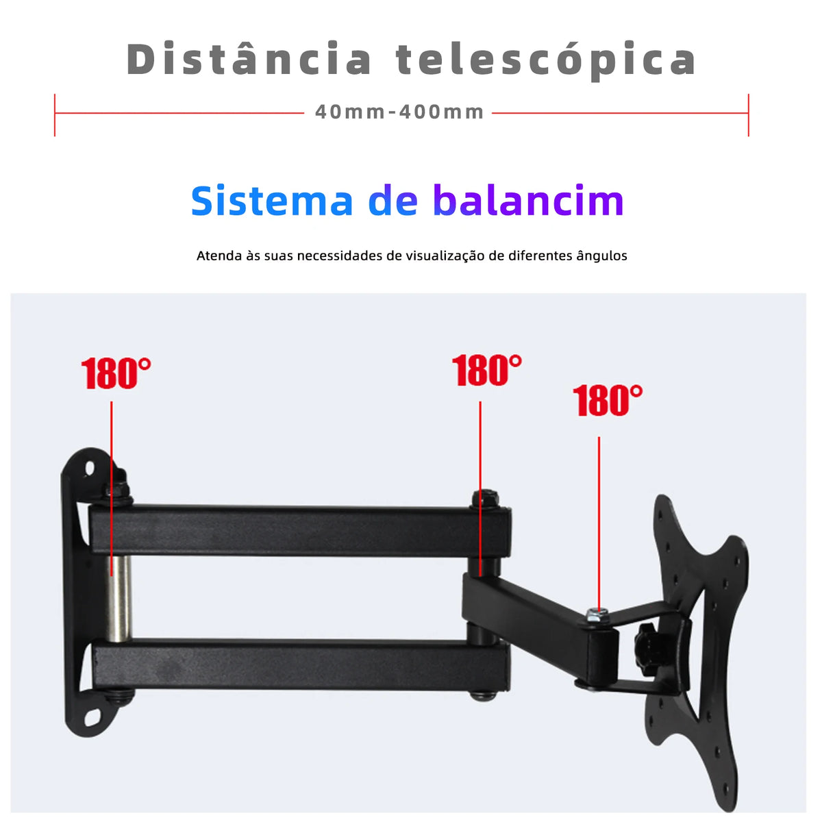 Monitor Stand, Tv Stand, Articulated Monitor Stand, Articulated Arm, Articulated Monitor Stand, Vesa, from Brazil