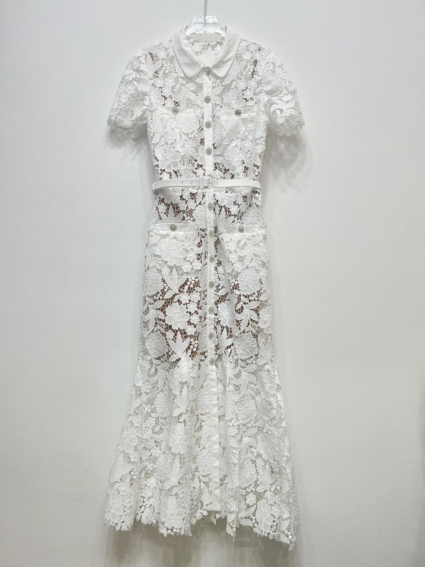 Summer Luxury Formal Evening Lace Dresses Women Single Breasted Bead Bow Short Sleeve Elegant Mermaid Party Birthday Long Dress