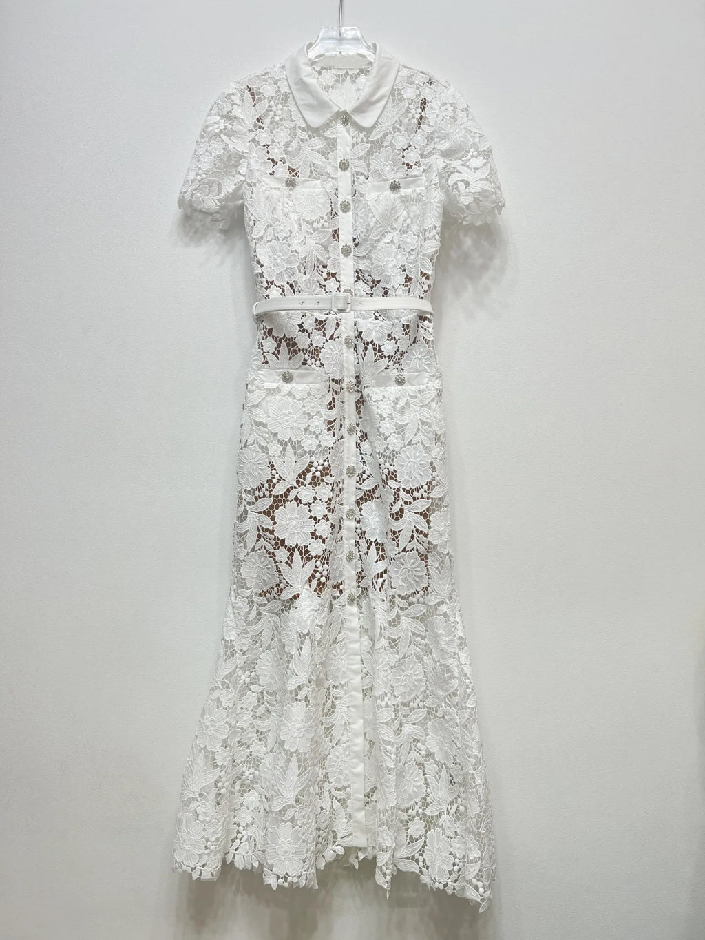 Summer Luxury Formal Evening Lace Dresses Women Single Breasted Bead Bow Short Sleeve Elegant Mermaid Party Birthday Long Dress