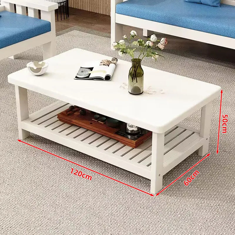 Solid wood sofa new Chinese combination wooden sofa rental room backrest bench economical living room small apartment sofa