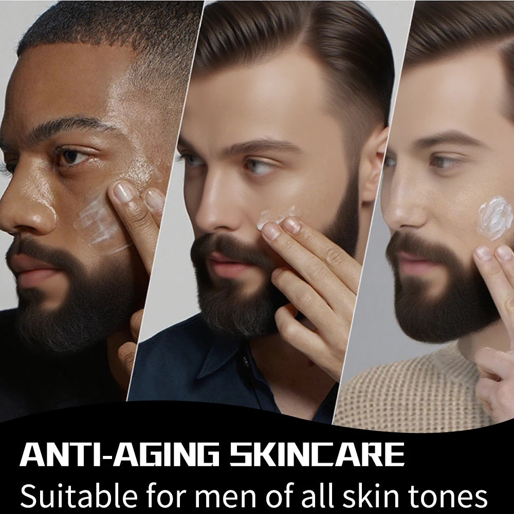 JUINHOU Men's Retinol Collagen Skin Renewal Cream Makes Skin Supple and Moisturized Refreshing and Non-greasy Men's Only
