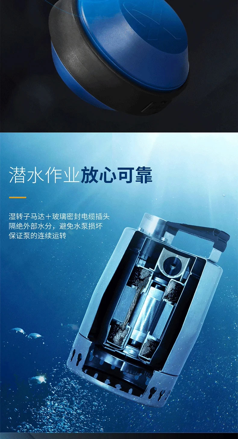 imported submersible sewage pump Unilift KP 150-A automatic float low water level stainless steel