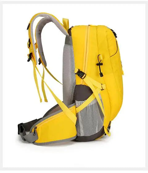 Outdoor Mountaineering Bag Men's Large Capacity Travel Bag Waterproof Hiking Scratch-resistant Wear-resistant Sports Backpack