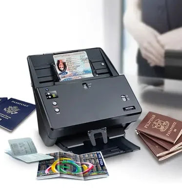 2025Document Scanner - Desktop High Speed Duplex Color Scanner , A4 / A3 Scanner OCR include