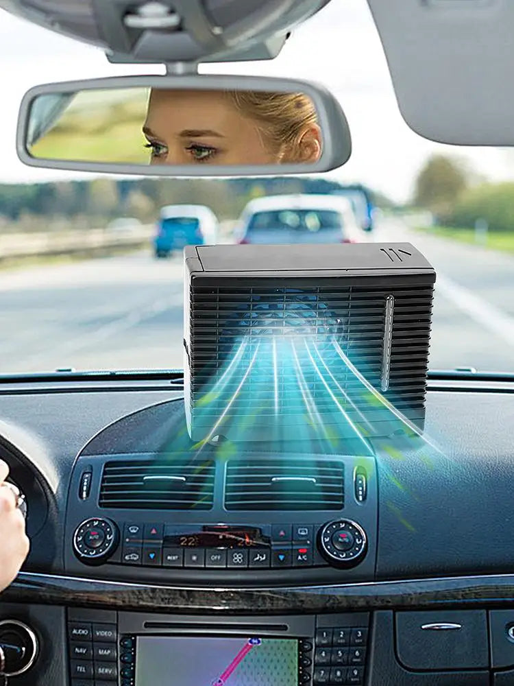 Portable Air Conditioners For Car Vehicle Air Conditioner 12V Fan With Cold Water Tank Suitable For Families And Cars