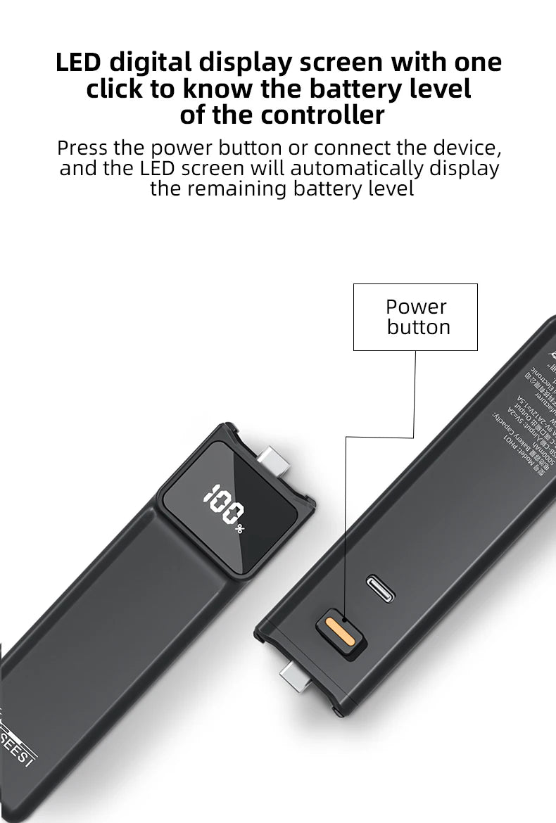 For DJI Osmo Pocket 3/Pocket 4 Battery Handle Osmo Pocket 3/4 Battery 5000mAh 18W