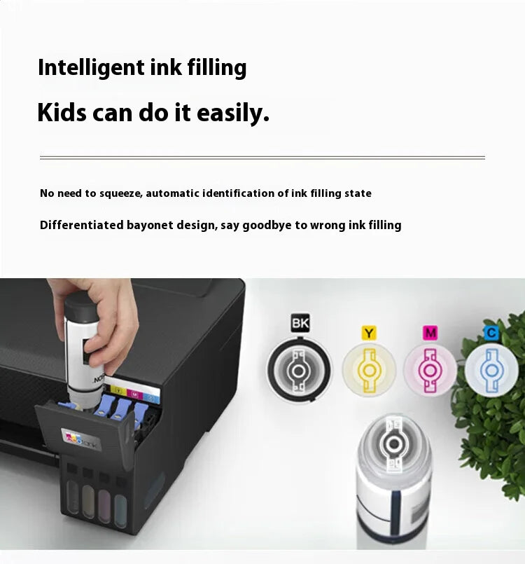 L1218 L130 L360 L380 Epso.n Inkjet Printer Color Small Printer Inkjet A4 Computer Printing Can Print Photos
