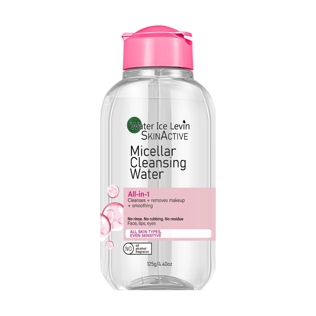 100G Clean Water, Alcohol Free essence, Mild Makeup Remover, Sensitive Skin, Face, Eyes, Lips, Deep Cleaning Facial Cleanser