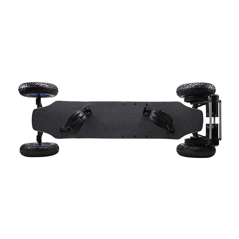 Electric skateboard four-wheel remote control intelligent small fishboard double wheel drive to work