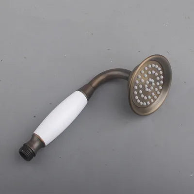 Bathroom Accessories Rose Gold Hand Shower Head High Pressure  Antique Water Output Antique Hand Shower Nozzle Water
