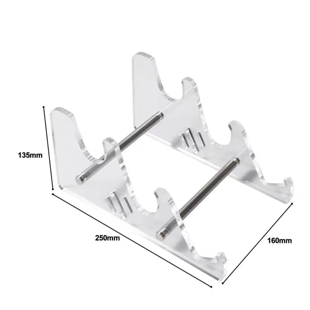 Keyboard Display Stand Transparent Acrylic Keyboard Stand for Computer Mechanical Keyboard Holder Layer Rack Keyboard Tray