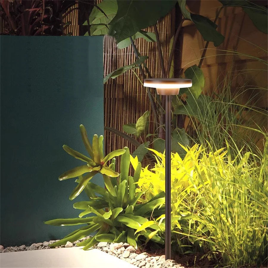 60/80CM Outdoor Pathway Bollard Lighting Waterproof Courtyard Garden Lawn Lamps LED Villa Landscape Fence Path Post Light