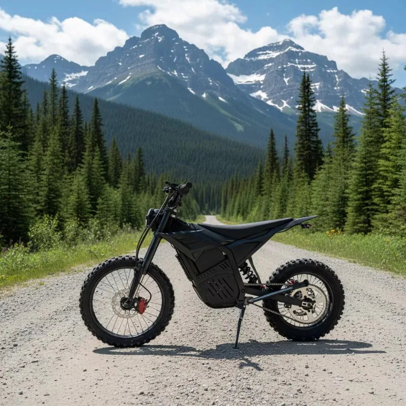 Electric Off-Road Dirt Bikes 72V 4500W Lithium Battery Brushless Motor Sportbikes