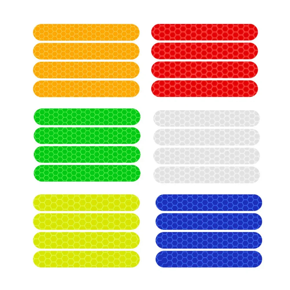 Electric Scooter Reflective Stickers Night Safety Stickers Scooter Accessories Night Safety Stickers, Scooter Accessories