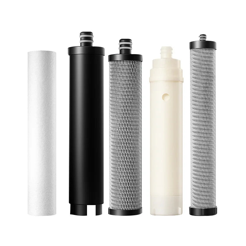 Water Filter Cartridge for  4+1 Stainless Steel Purifier,Kitchen Tap Direct Drink Water Pre-Filter Cartridge Set