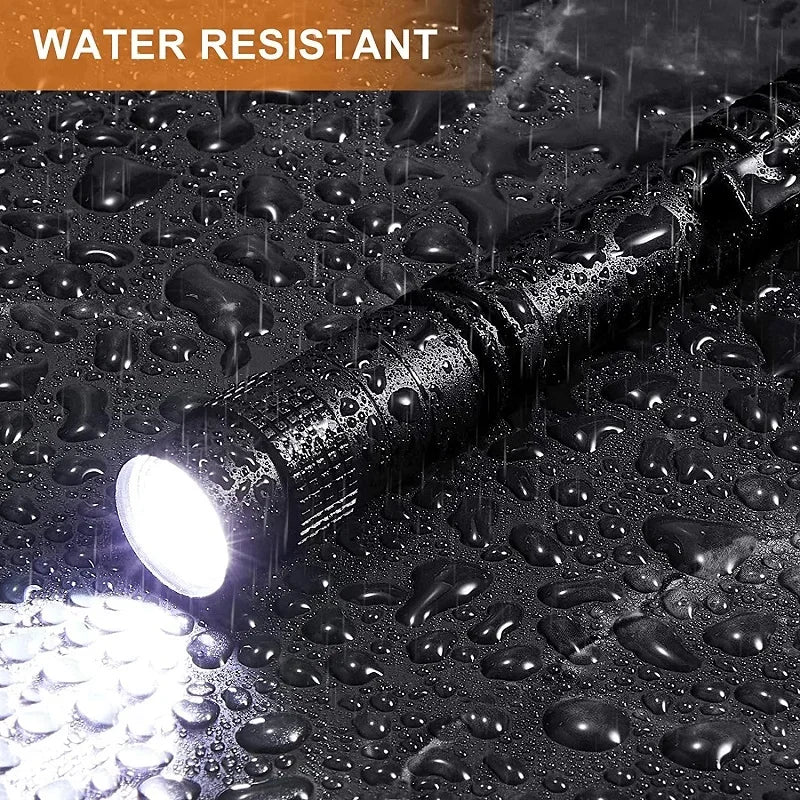 Portable Mini LED Flashlight Use AAA Battery Small Pen Light medical examination Ultra Brigh Outdoor Emergency Handheld Torch