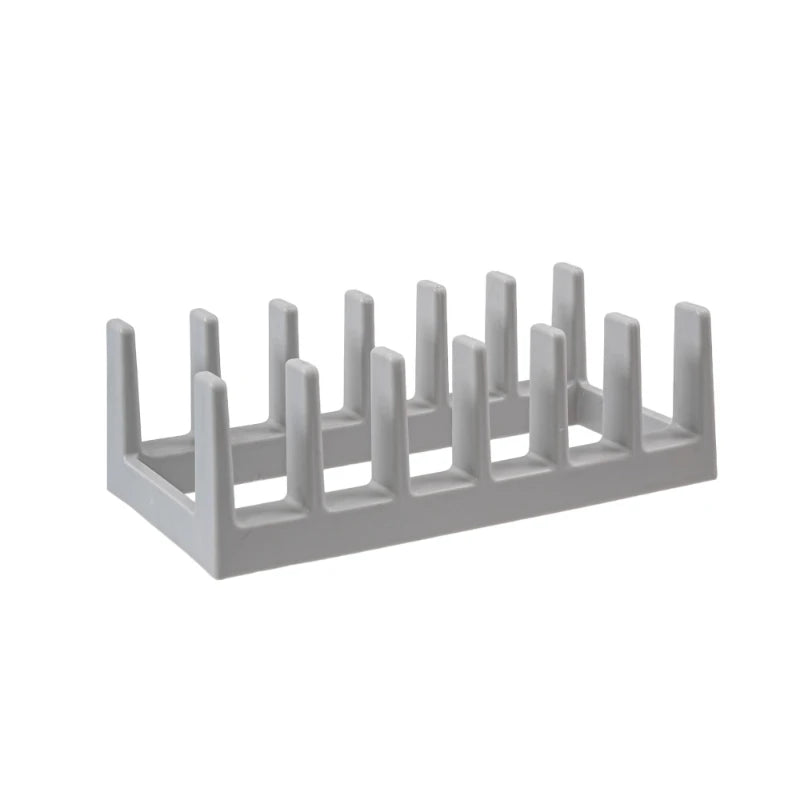 Kitchen Pot Lid Organizer, Dish Drying Rack, Creative Desktop Bookshelf, Bowl and Plate Divider Rack, Pot Lid Holder 11-GGJ
