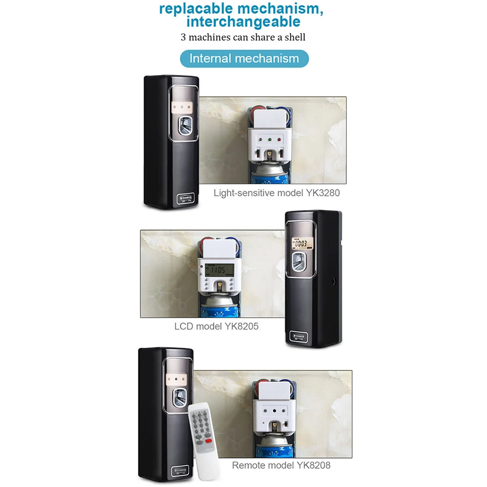 Intelligent Timing Aromatherapy Machine, Automatic Fragrance Diffuser Humidifiers, Toilet Deodorizer Smart Diffuser for Hotel