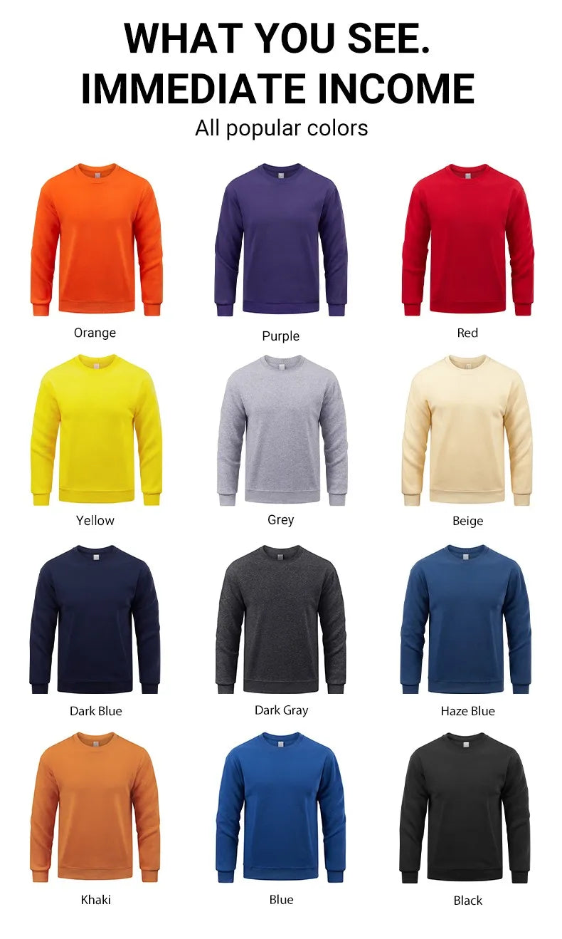 Brasil South America Prints Man Pullover Trendy Fleece Sweatshirt Autumn O-Neck Clothes Warm Milticolor Top Fashion Streetwear