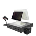 HDD-380A 15.6 Inches Capacitive Touch Screen POS System Machine in WIN with External 80mm Thermal Printer